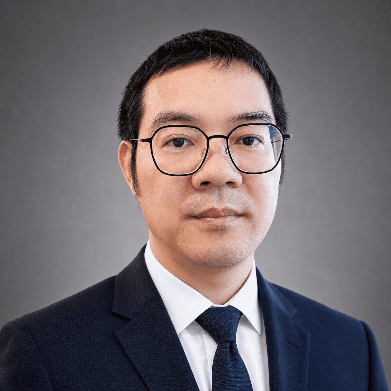 由真实原图生成的陈文鉴 AI 职业照
